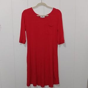 Ten Tomorrow red pocket swing dress